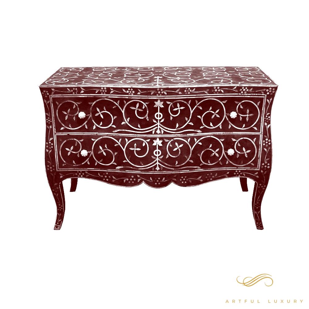 Luxury Bone Inlay dressers | Luxury Handmade Dresser