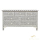Bone Inlay Grey 7 Drawers  dressers | Luxury Handmade Dresser