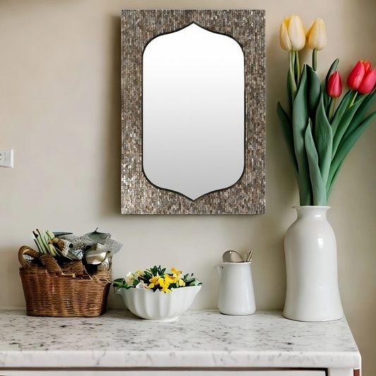 Mother of Pearl inlay Mirror Frame