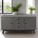 Bone Inlay fish scale TV unit