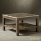 Handcrafted Bone Inlay Coffee Table | Luxury Handmade Coffee Table