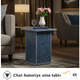 Chat Matoriy Stone Side Table | Luxury Handmade Side Table