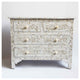 4 Drawers Dresser White Mother Of Pearl