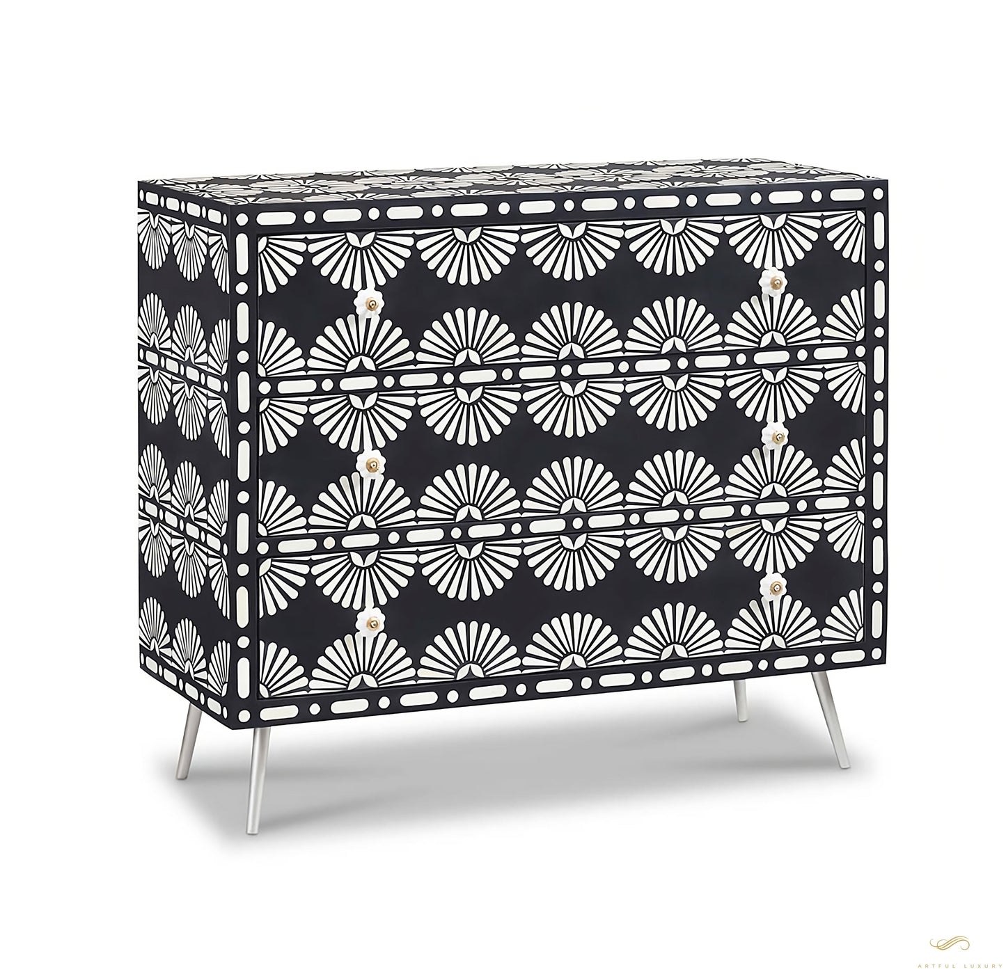 Handmade BONE-INLAY dresserS | Luxury Handmade Dresser