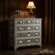 Elegant Handcrafted Bone Inlay Chest of Drawers | Luxury Handmade Dresser