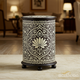 Elegant Carved Side Table | Luxury Handmade Side Table