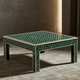 Elegant Green Mosaic Coffee Table | Luxury Handmade Coffee Table