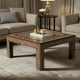 Handcrafted Wooden Coffee Table with Intricate Inlay Design | Luxury Handmade Coffee Table