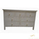 Bone Inlay White 7 dressers | Luxury Handmade Dresser
