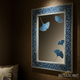 Elegant Ginkgo Leaf Decorative Mirror | Luxury Handmade Mirror