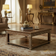 Vintage Inlay Wooden Coffee Table | Luxury Handmade Coffee Table