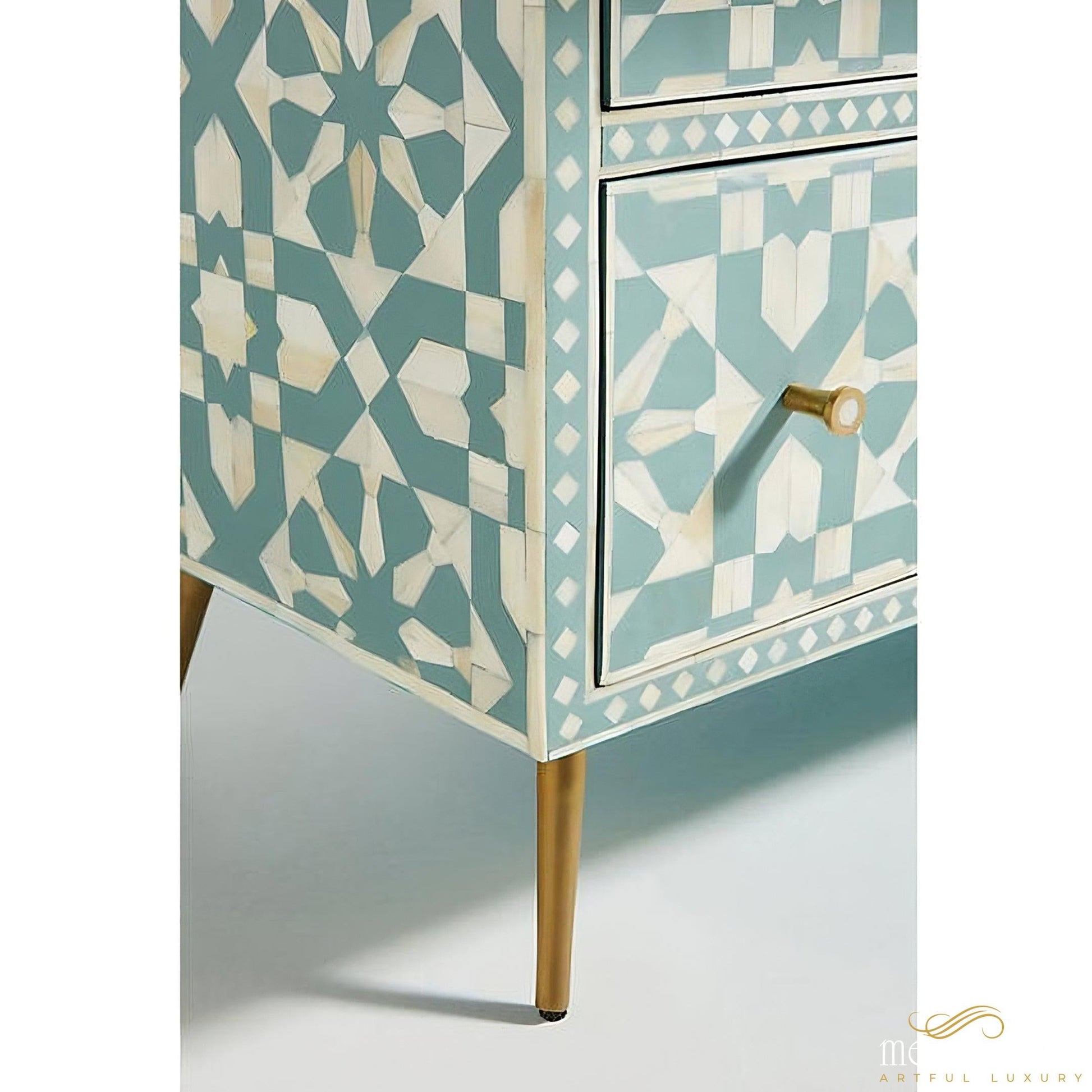 Moroccan Six Drawer Dresser | Luxury Handmade Dresser