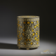 Handcrafted Floral Inlay Decorative Storage Box | Luxury Handmade Stool
