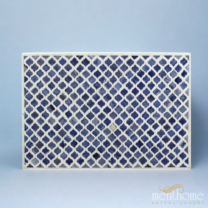 Inlaid Bedside Table | Handmade Table Made in India | Luxury Handmade Bedside Table