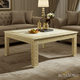 Elegant Greek Key Pattern Square Coffee Table | Luxury Handmade Coffee Table