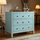 Blue Patterned Wooden Chest of Drawers | Luxury Handmade Chest of Drawer