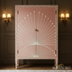 Hand-Painted Decorative Wooden Armoire | Luxury Handmade Cabinet