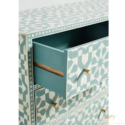 Moroccan Six Drawer Dresser | Luxury Handmade Dresser