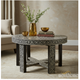 Round Bone Inlay Coffee Table with Floral Design | Luxury Handmade Coffee Table