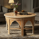 Premium Bone Inlay Round Coffee Table | Luxury Handmade Coffee Table