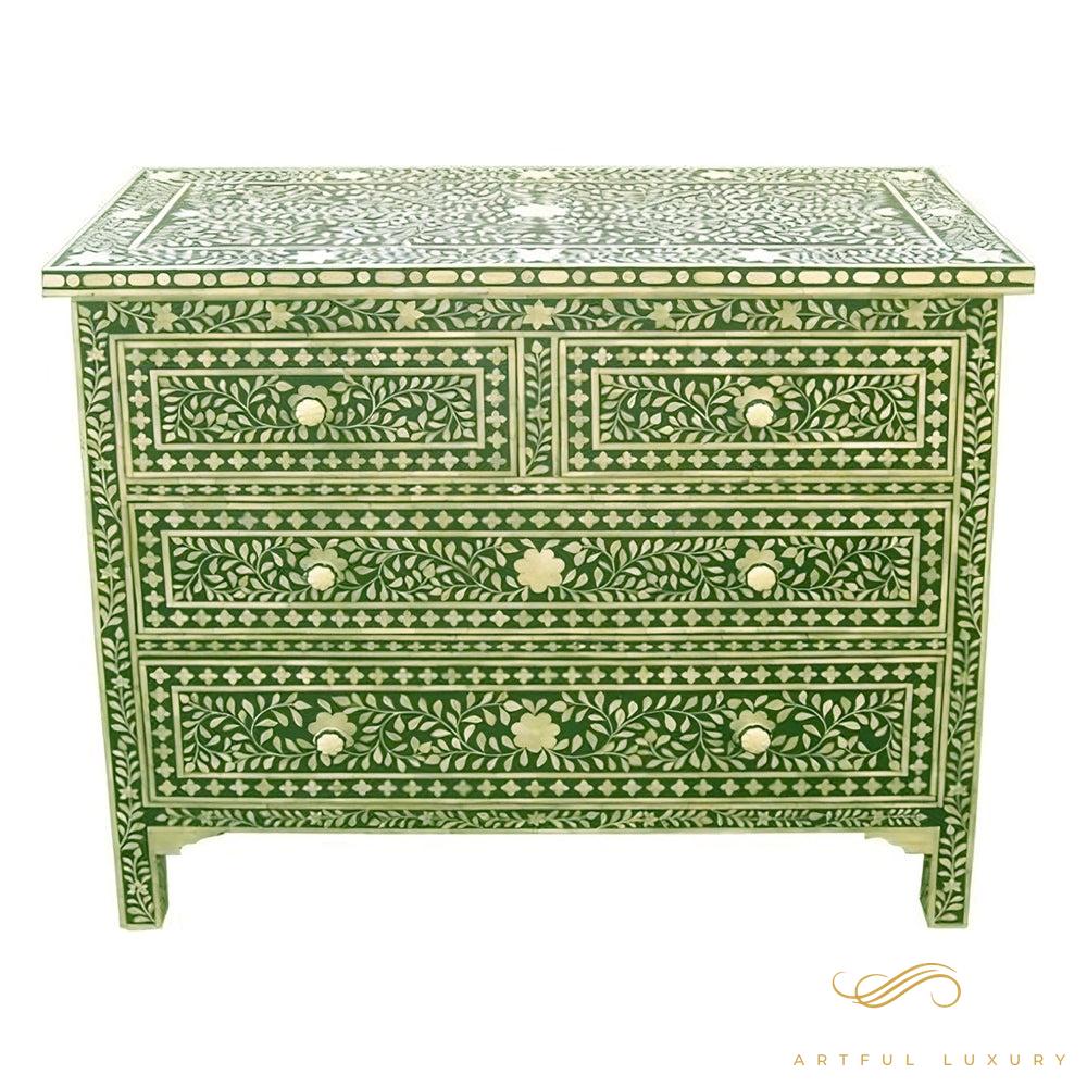 Leaf Pattern dressers | Luxury Handmade Dresser