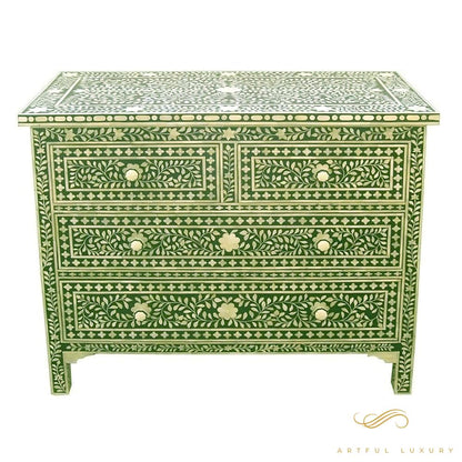 Leaf Pattern dressers | Luxury Handmade Dresser