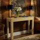 Elegant Greek Key Console Table | Luxury Handmade Console