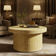 Round Patterned Coffee Table | Luxury Handmade Coffee Table