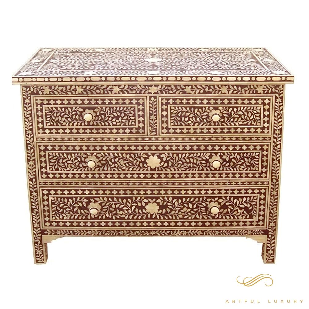 Leaf Pattern dressers | Luxury Handmade Dresser