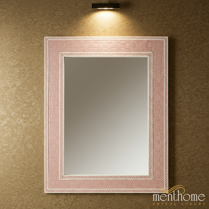 Elegant Rectangular Wall Mirror | Luxury Handmade Mirror