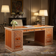 Luxury Classic Wooden Executive Desk with Decorative Inlays | Luxury Handmade Desk