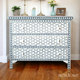 Star pattern Dressers Bone Inlay | Antique Design | Luxury Handmade Dresser