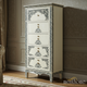 Handcrafted Bone Inlay Tall Chest of Drawers | Luxury Handmade Tallboy
