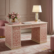 Decorative Hand-Painted Floral Pattern Desk | Luxury Handmade Desk