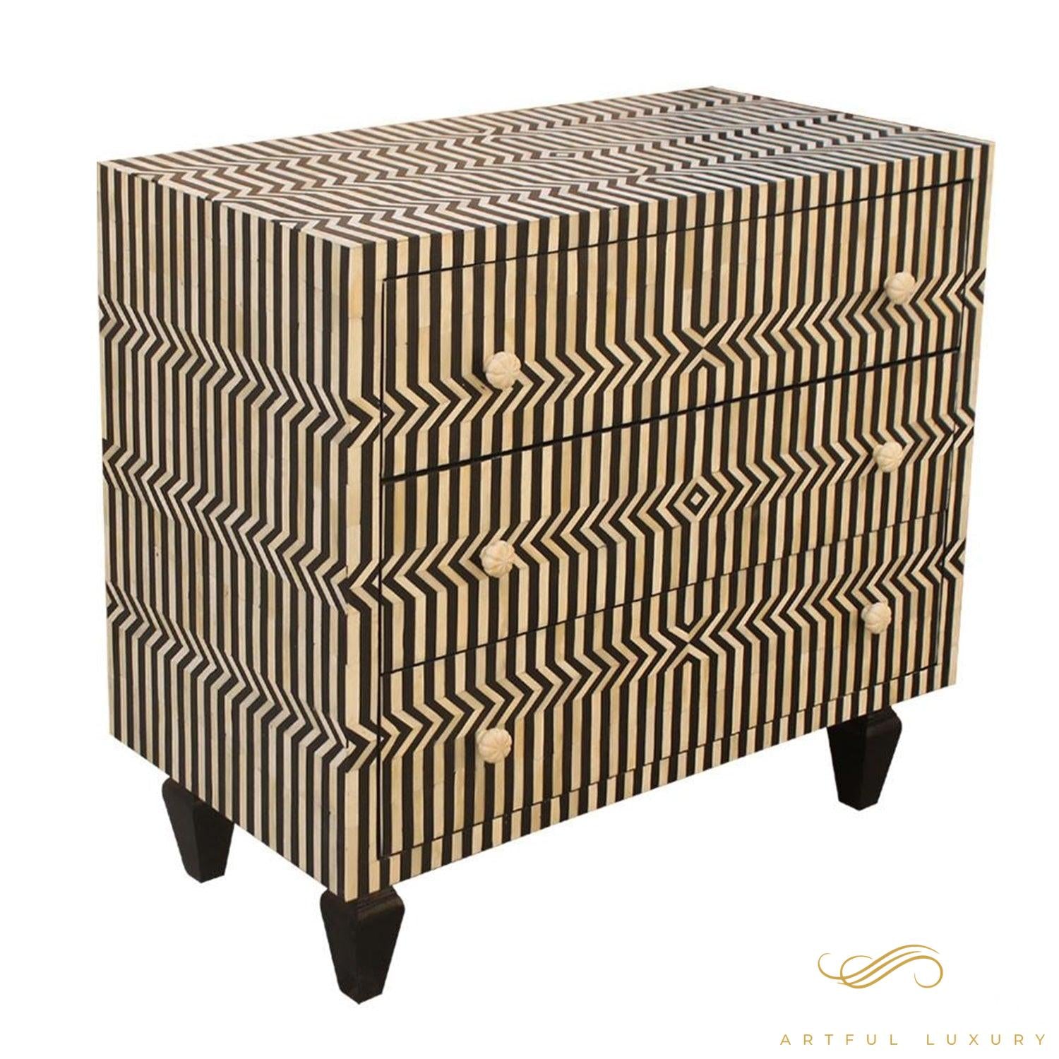 Zig Zag dressers | Luxury Handmade Dresser