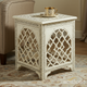 Handcrafted Bone Inlay Side Table | Luxury Handmade Side Table