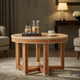 Handcrafted Mosaic Pattern Round Coffee Table | Luxury Handmade Coffee Table