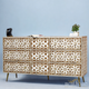 Wooden Dresser 9-drawers Moroccan Pattern