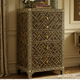 Handcrafted Bone Inlay Chest of Drawers | Luxury Handmade Tallboy