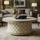 Round Decorative Patterned Coffee Table | Luxury Handmade Coffee Table