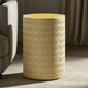Greek Key Ceramic Side Table | Luxury Handmade Side Table