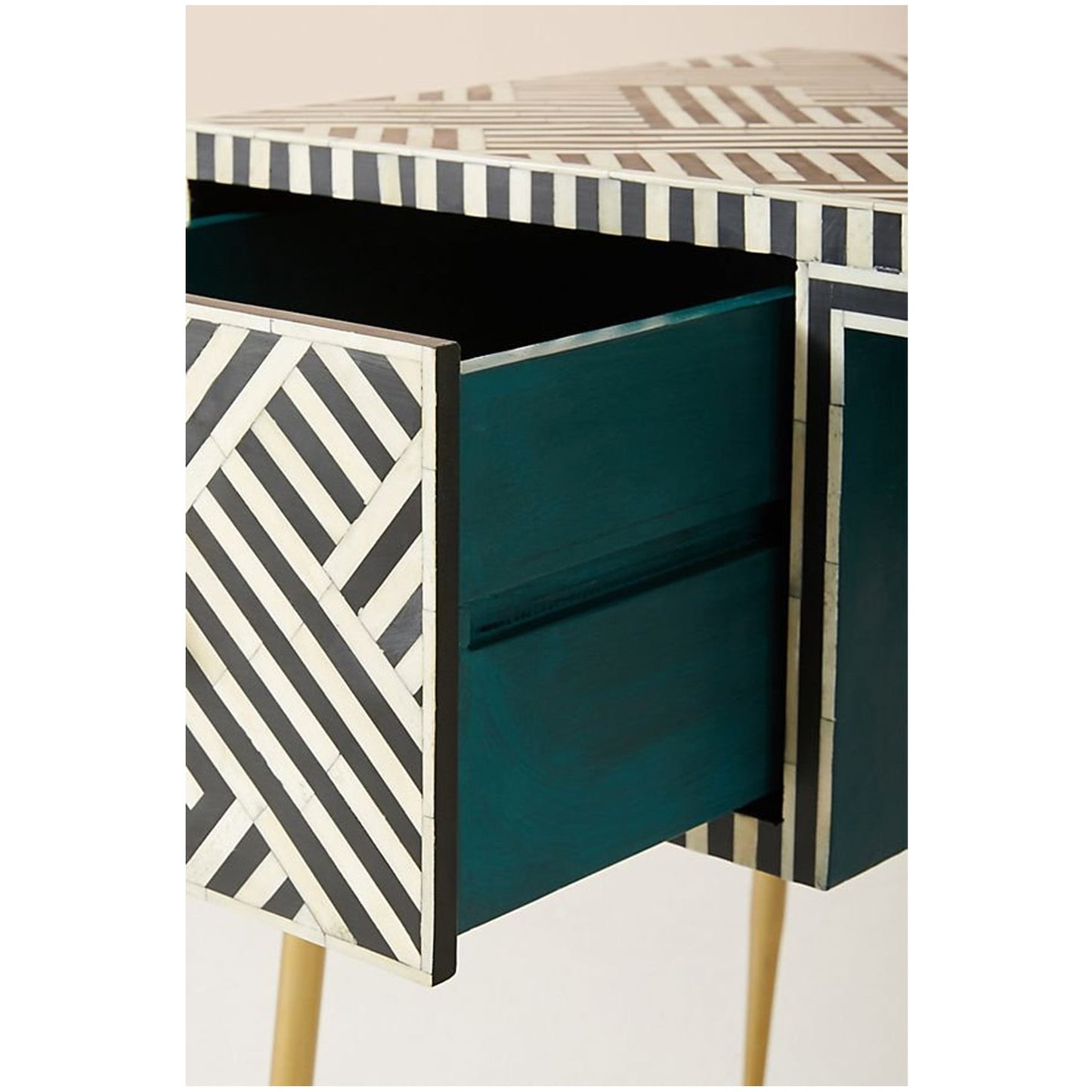 Bone Inlay Desk Optical Design