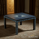 Handcrafted Inlay Sunburst Coffee Table | Luxury Handmade Coffee Table