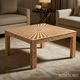 Handcrafted Inlaid Wooden Coffee Table | Luxury Handmade Coffee Table