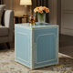 Blue Decorative Accent Side Table | Luxury Handmade Side Table