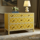 Yellow Moroccan Style Chest of Drawers | Luxury Handmade Chest of Drawer