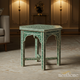 Handcrafted Inlay Mosaic Side Table | Luxury Handmade Side Table