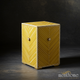 Art Deco Inspired Yellow Cabinet | Luxury Handmade Side Table
