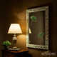 Elegant Ginkgo Leaf Decorative Mirror | Luxury Handmade Mirror