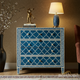 Blue Bone Inlay Chest of Drawers | Luxury Handmade Dresser